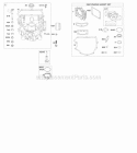 Engine Sump Gasket Set-Engine Diagram and Parts List for 49L977-0110-G1  Briggs and Stratton Engine